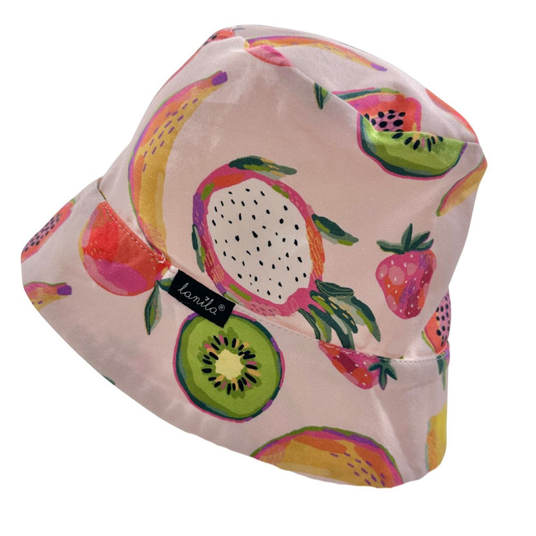Cotton Bucket Hat Fruit Fiesta - S