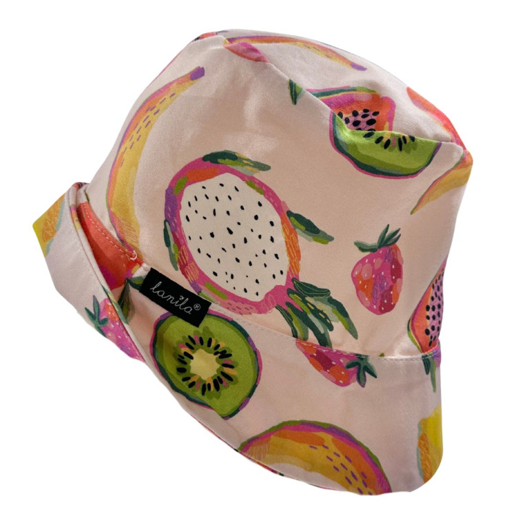 Cotton Bucket Hat Fruit Fiesta - S