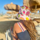 Cotton Bucket Hat Fruit Fiesta - M