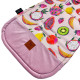 Stroller Pad Sepia Rose Fruit Fiesta - Velvet