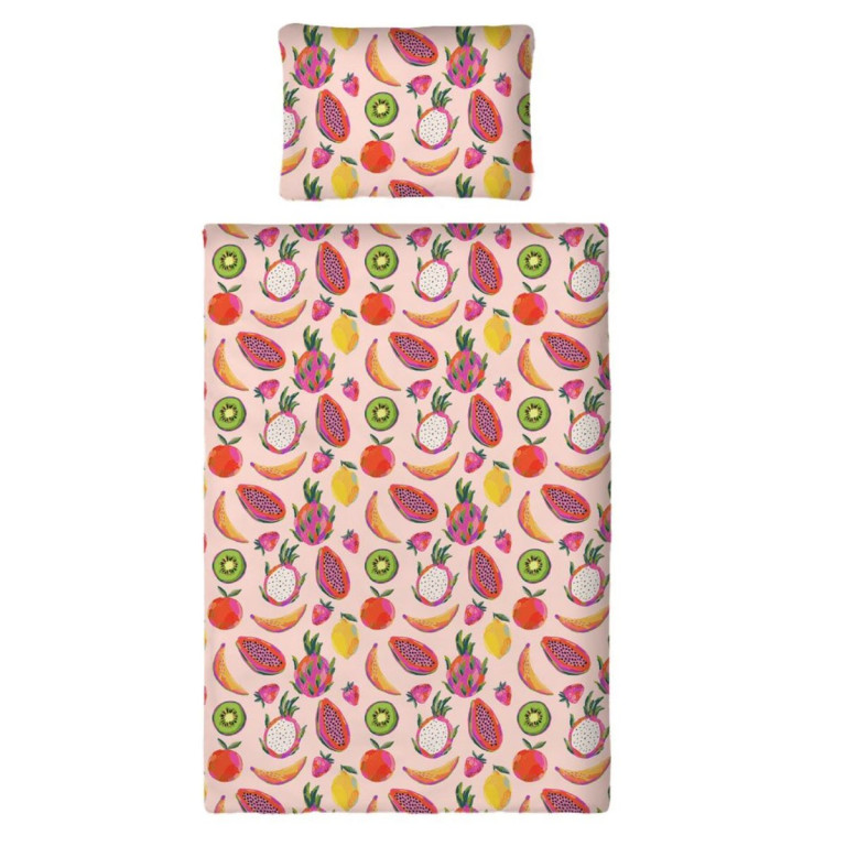 Bawełniana Pościel z Wypełnieniem Fruit Fiesta 140x200cm