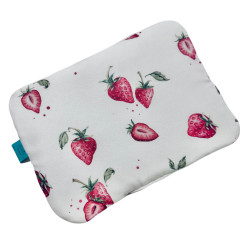 Baby Pillow 100% Bamboo 20x30cm I Love Strawberry