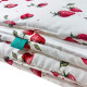 Beddings with Filling 100x130cm 100% Bamboo I Love Strawberry