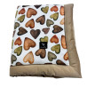 Newborn Blanket 60x70cm Caramel Chocolate Pralines Velvet