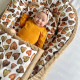 Newborn Blanket 60x70cm Caramel Chocolate Pralines Velvet