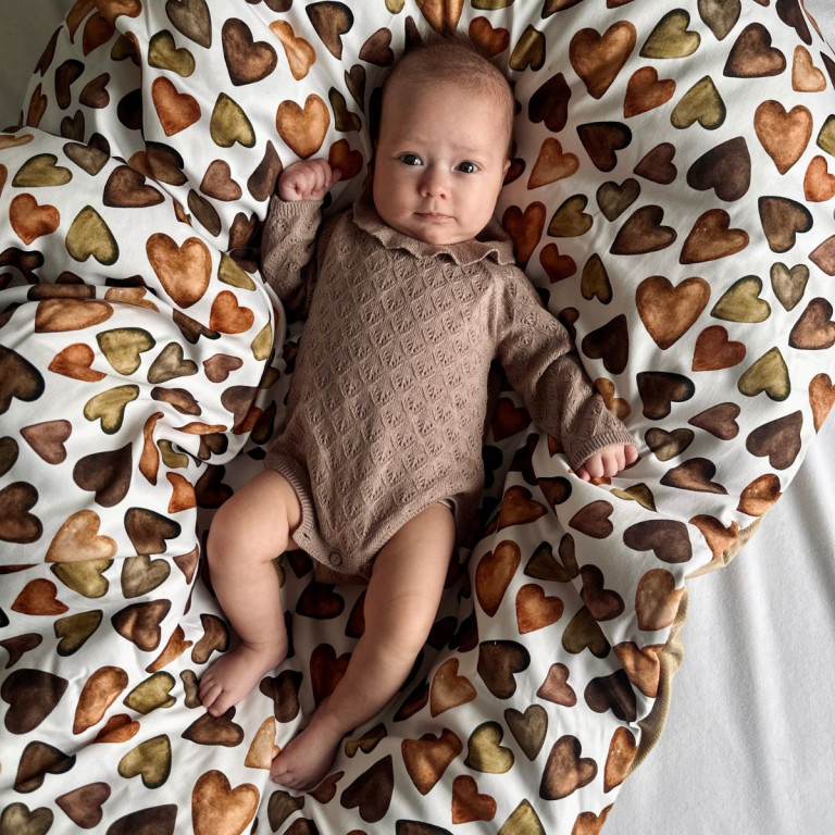 Preschooler Blanket 100x130cm Caramel Chocolate Pralines - Velvet