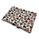 Newborn Blanket Light 75x100 Caramel Chocolate Pralines - Velvet