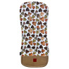 Stroller Pad Caramel Chocolate Pralines - Velvet