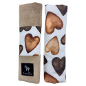 Seatbelt Cover Caramel Chocolate Pralines - Velvet