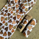 Seatbelt Cover Caramel Chocolate Pralines - Velvet