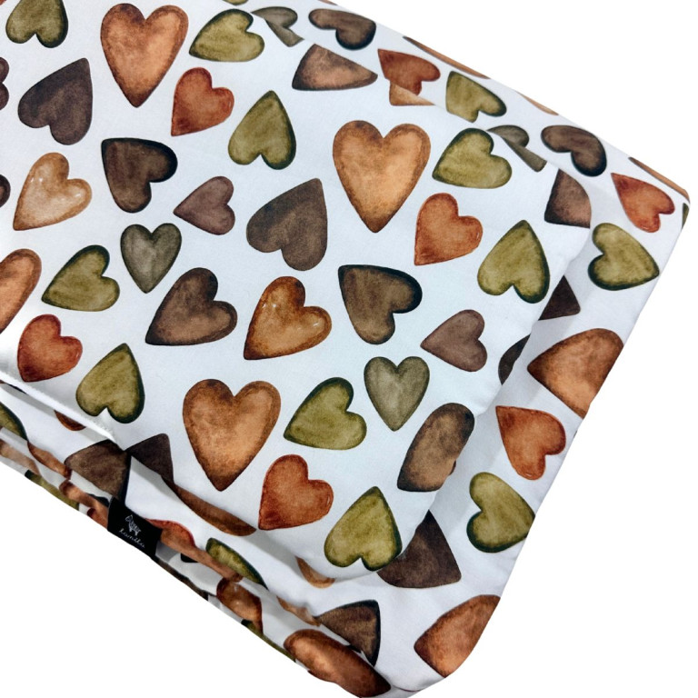 Beddings with Filling 100x135cm Chocolate Pralines