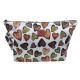 Cosmetic Bag Set Chocolate Pralines S and L