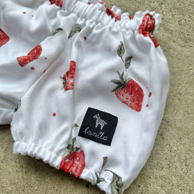 Bamboo Bloomers I Love Strawberry S