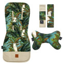 NOWY Zestaw Wkładka + Motyl + Pasy Latte Tropical - Velvet