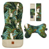 NOWY Zestaw Wkładka + Motyl + Pasy Latte Tropical - Velvet