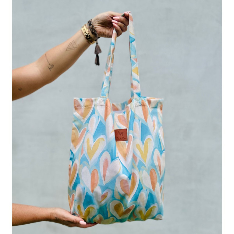 Shopper Bag Pastel Amour