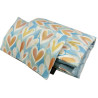 Preschooler Set Blanket 100x130cm + Pillow 40x60 Velvet Mint Pastel Amour