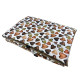 Preschooler Set Blanket 100x130cm + Pillow 40x60 Velvet Caramel Chocolate Pralines