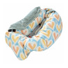 Car Seat Blanket Mint Pastel Amour