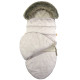 NOWY Śpiworek Zimowy z futrem Beige Lanila Velvet L/XL (1-3 lat)
