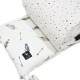 Ochraniacz do łóżeczka 70x140cm - Pure Dots
