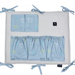 Organizer/Przybornik do łóżeczka Crown Dots