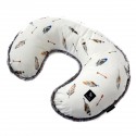 Breastfeeding Pillow Grey Pure - Minky