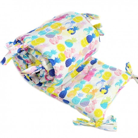 Ochraniacz do łóżeczka 60x120cm - Neonfruit