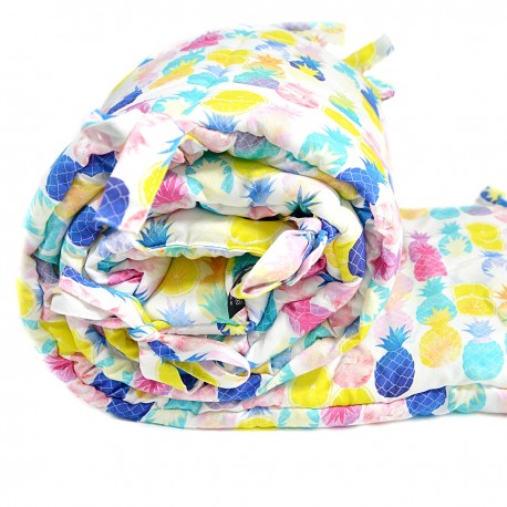 Ochraniacz do łóżeczka 60x120cm - Neonfruit