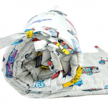 Ochraniacz do łóżeczka 70x140cm - Newborn to Drive