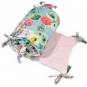 End of collection - Bed Bumper 70x140cm - Pink Camilla Gardens - Minky