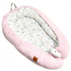 Baby Nest Pink Tender Friends - Velvet