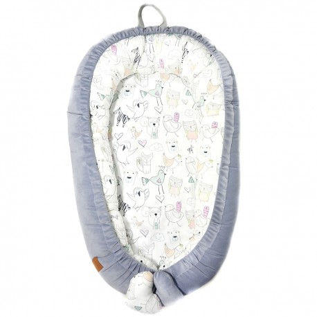 Kokon Niemowlęcy - Velvet Pink Pure