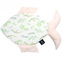 Poduszka Fisherka - Velvet Peach Springflakes