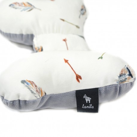 Poduszka Motylek - Velvet Grey Pure