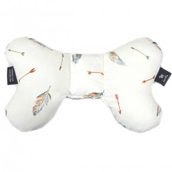 Poduszka Motylek - Velvet Peach Springflakes