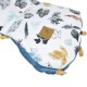 Wodoodporna Mufka Blue Goldenprint - Velvet