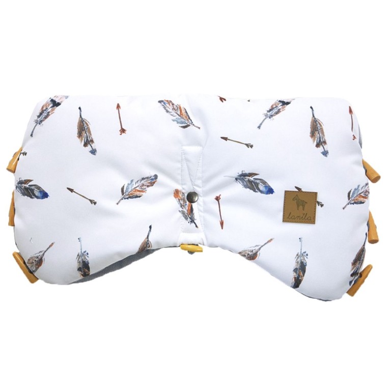 Waterproof Muff Grey Pure - Velvet