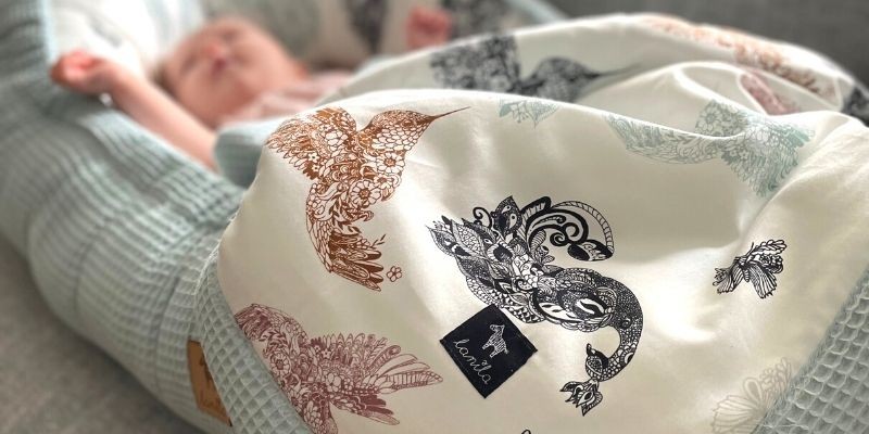Newborn Blanket 60x70cm- Waffel