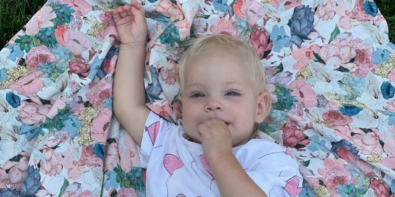 Preschooler Blanket Light 100x130 - Waffel